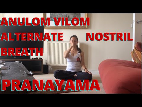 Breathing Exercises - Breathing - Anulom Vilom - Alternate Nostril Breathing - Nadi Shodhana