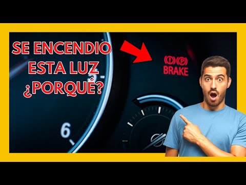 🔴 Por Que se PRENDE la Luz Testiga de BRAKE en el Tablero - Significado de la Luz de Freno de Mano