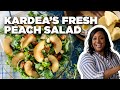 Kardea Brown's Fresh Peach Salad | Delicious Miss Brown | Food Network