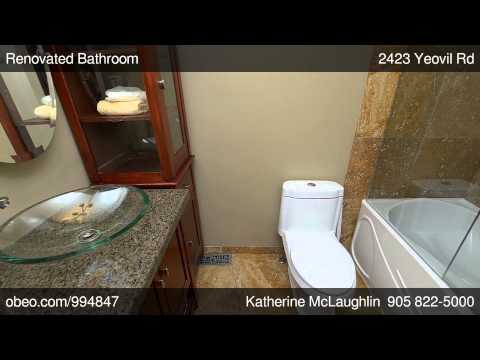 Mississauga Real Estate || 2423 Yeovil Rd in Clarkson