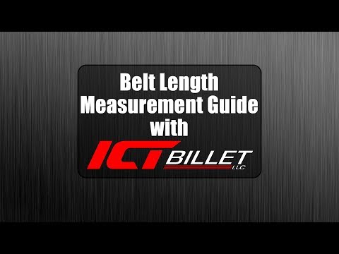 ICTBillet Belt Length Measurement Guide