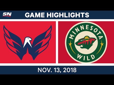 NHL Highlights | Capitals vs. Wild– Nov. 13, 2018