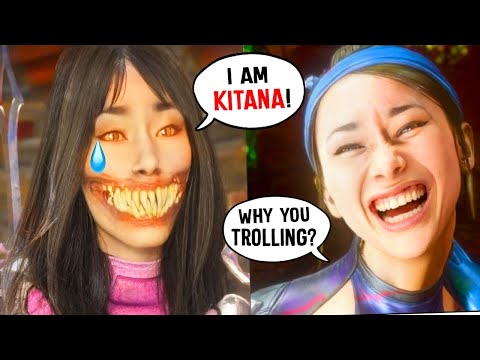 Mileena Trolling Kombatants by Acting Like Kitana's Voice - Mortal Kombat 11 Mileena