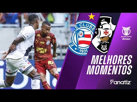 Bahia 1x0 Vasco da Gama I Melhores momentos I Brasileirão 2025