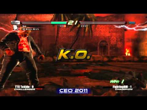 TTC Tokido vs FightingGM CEO 2011 Tekken 6 Singles Losers Finals