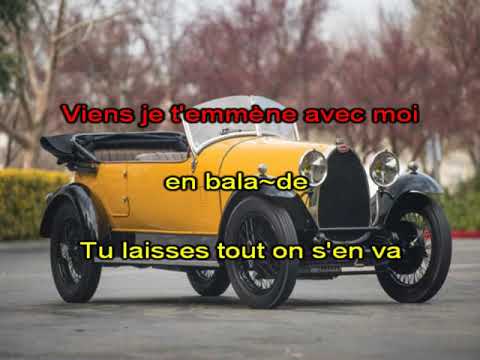Balade en Bugatti Karaoké