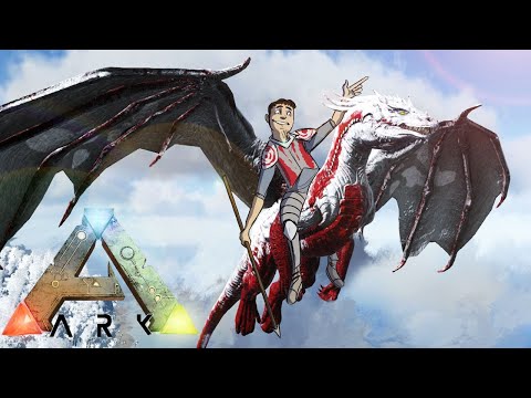 Let's Try the ALPHA DRAGON Tame Again! (Ark Primal Fear Multiplayer)