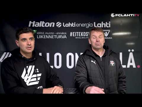 FCLahtiTV | FC Lahti - FF Jaro 27.10.2024: lehdistötilaisuus