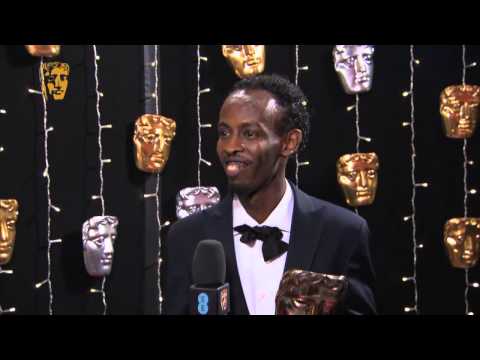 Barkhad Cabdi oo ku guleystay abaalmarinta BAFTA ee dalka Ingiriiska