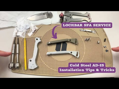 Original GOAT (OG) - Linerless / Skiff Bearing Upgrade Kit for the Cold Steel AD-15