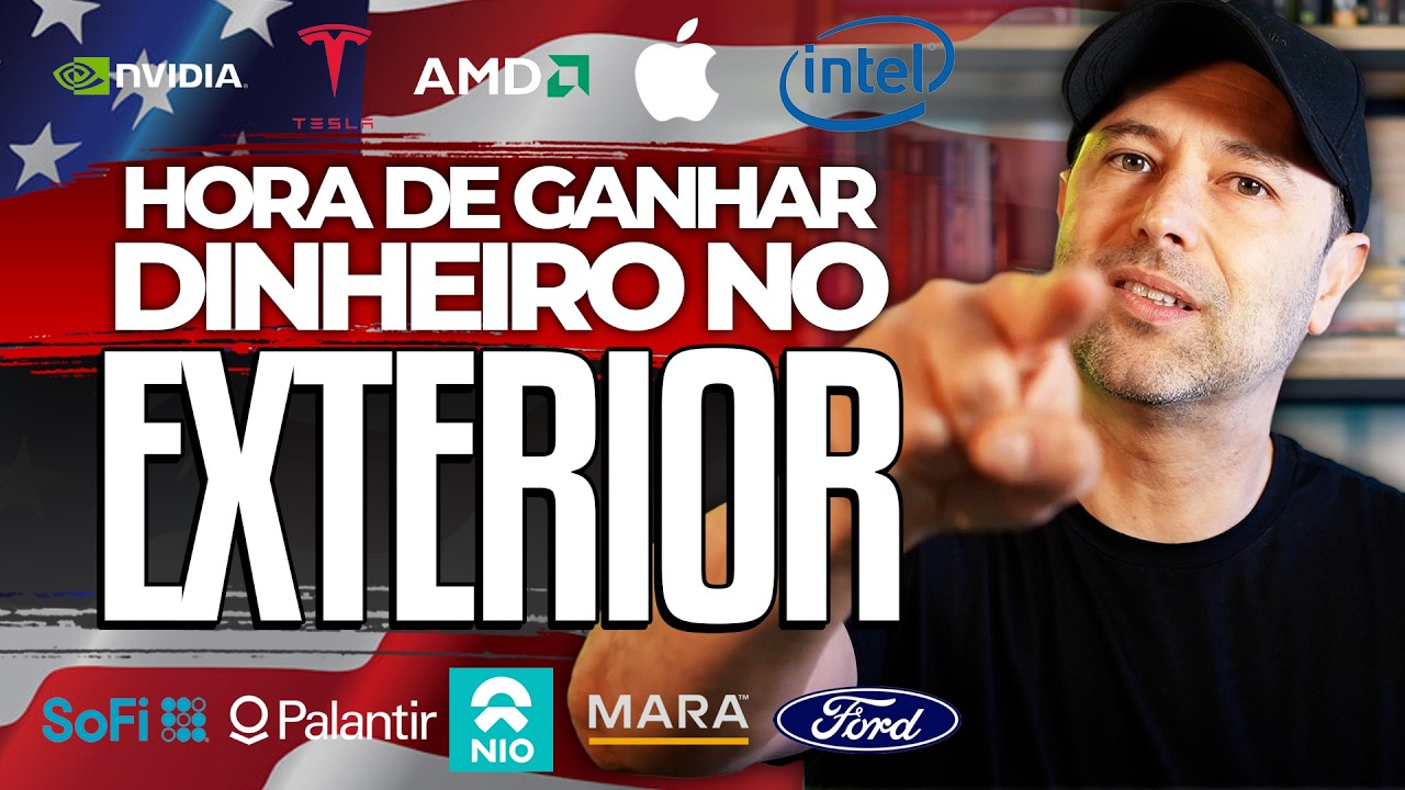 TOP 10 AÇÕES PARA INVESTIR EM DÓLAR | COMO COMEÇAR A INVESTIR NO EXTERIOR E GANHAR DINHEIRO HOJE