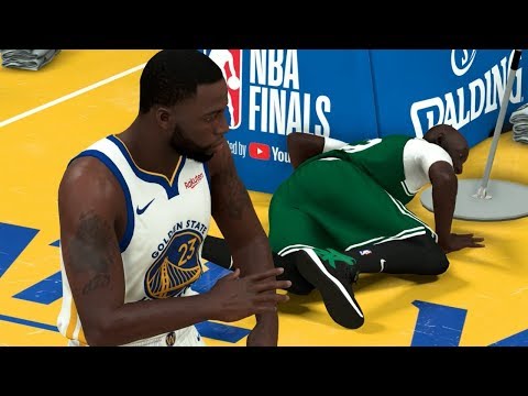 NBA 2K20 Tacko Fall My Career - Draymond Flagrant Foul on Tacko!