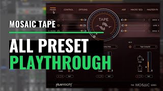 Video thumbnail for HeavyOCity Mosaic Tape All Preset Demo by Warrior Sound - Unders