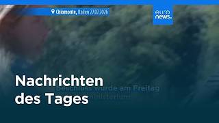Nachrichten des Tages | 2. August 2026 - Morgenausgabe
