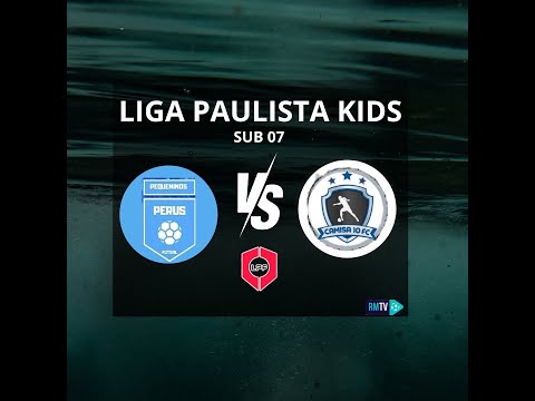 PEQ PERUS X CAMISA 10 LIGA PAULISTA KIDS  SUB 07 24/10/2024