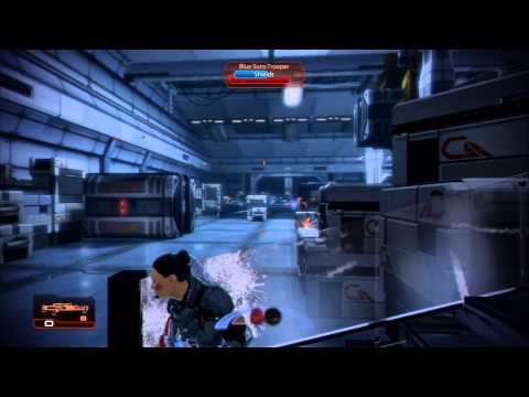 Mass Effect 2 Captain Narom Boss Fight Insanity Difficulty