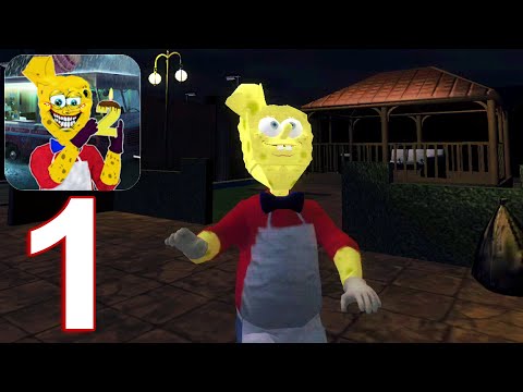 Hello Sponge Ice Scream 2 Horror Neighbor Game Gameplay Walkthrough Part 1 (IOS/Android)