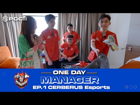 CERBERUS Esports in PGC 2023 l One day manager Ep.1