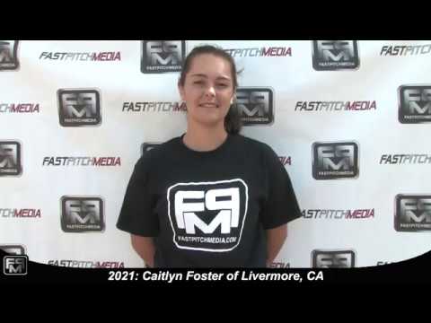 2021 Caitlyn Foster Pitcher and Third Base Softball Skills Video