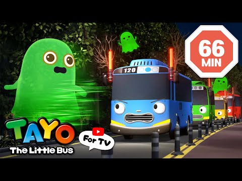 Pequeños Cazafantasmas👻🔫 | Los Mejores Episodios de Tayo | Tayo El Pequeño Autobús