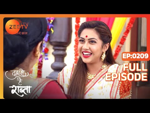 Tujhse Hai Raabta | Episode 209 | Superhit Indian Romantic Hindi Serial | Kalyani, Moksh | Zee TV