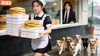 Single Mom Delivered Pancakes in Rain with 5 Kids—CEO Recognized Her as ONS&Took Them Home!