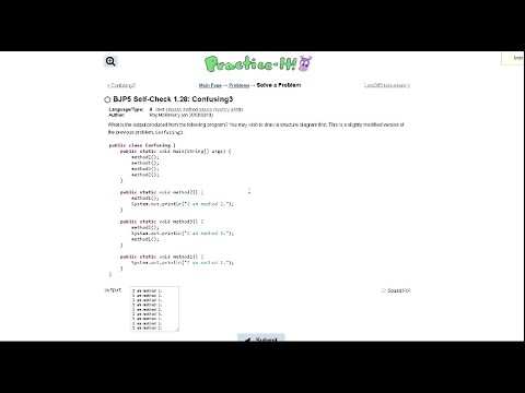 Java Practice It Introduction To Java Programming Self Check 1 28 Confusing3