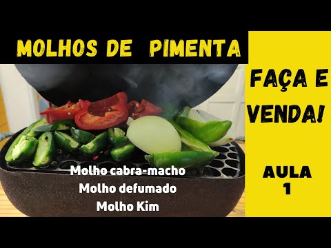 MINI-CURSO MOLHO DE PIMENTAS | PARTE 1