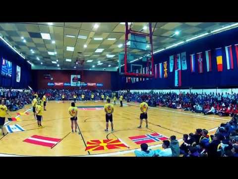 fiiTSHii TV: BASKETBALL WIEN 2014 - Opening Ceremony - Flag Ceremony