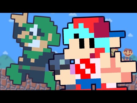 Boyfriend VS Mr. L | Friday Night Funkin' / Mario Animation