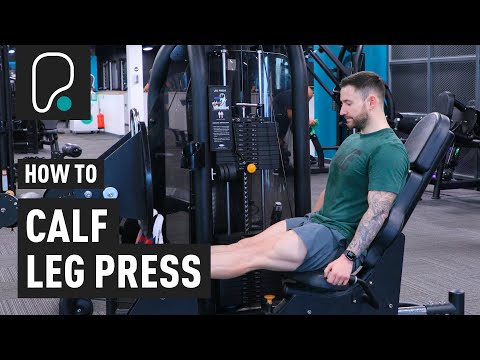 Calf Press on Leg Press