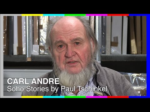CARL ANDRE in SOHO STORIES by Paul Tschinkel