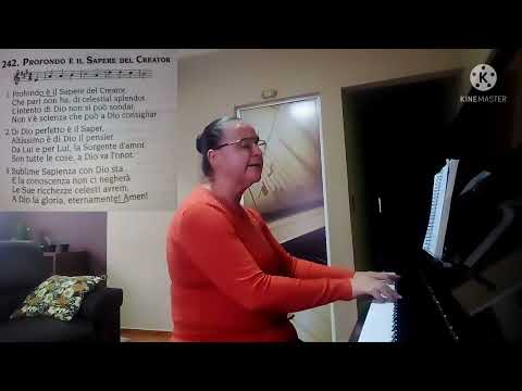 Hino 242 em Italiano - Profondo è il Sapere del Creator