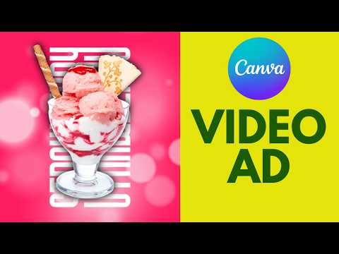 Motion Graphics Tutorial in Canva Create Food Video Ads in Canva