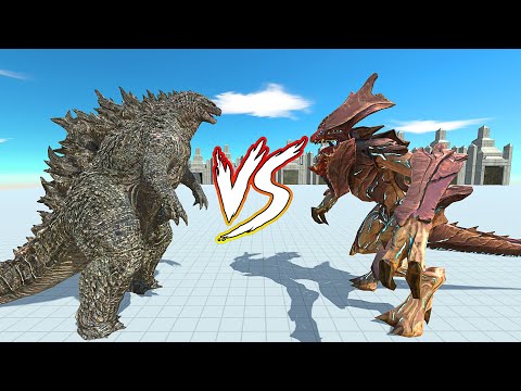 GODZILLA 2021 vs RAIJIN - Animal Revolt Battle Simulator