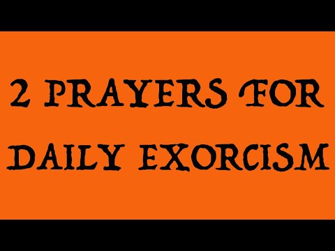 DIY EXORCISM. (Spoiler alert: pray a lot.)