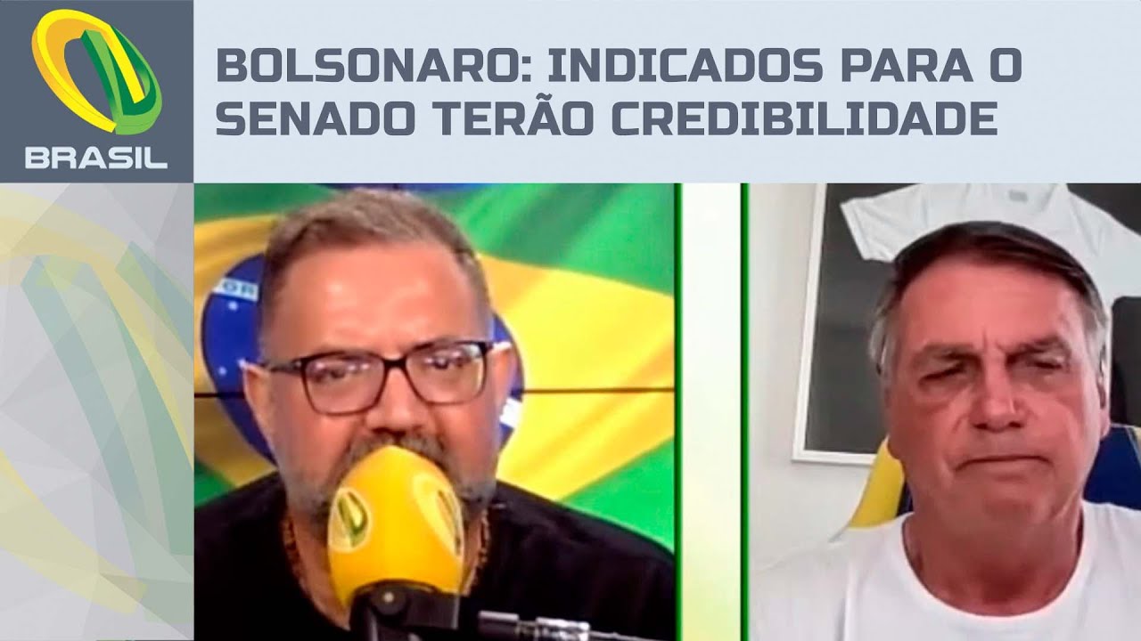 Bolsonaro diz que indicados para o Senado em 2026 terão credibilidade