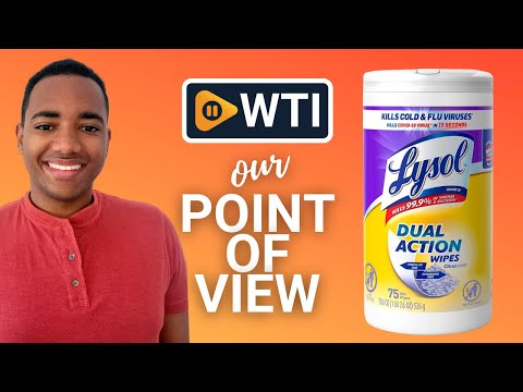 Lysol Dual Action Disinfectant Wipes - WTI product video review