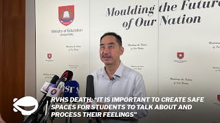 Director-General of Education, Mr Wong Siew Hoong on River Valley High School incident