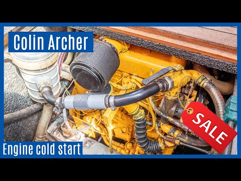 Colin Archer "Tarzan" steht zum Verkauf - Motor Kaltstart Teil 2 [VERKAUFT]