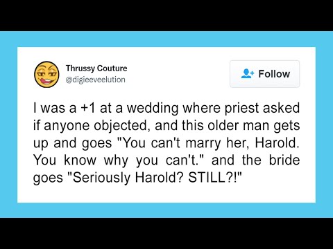 People Who Witnessed Wedding Objections Spill The Tea About What Happened