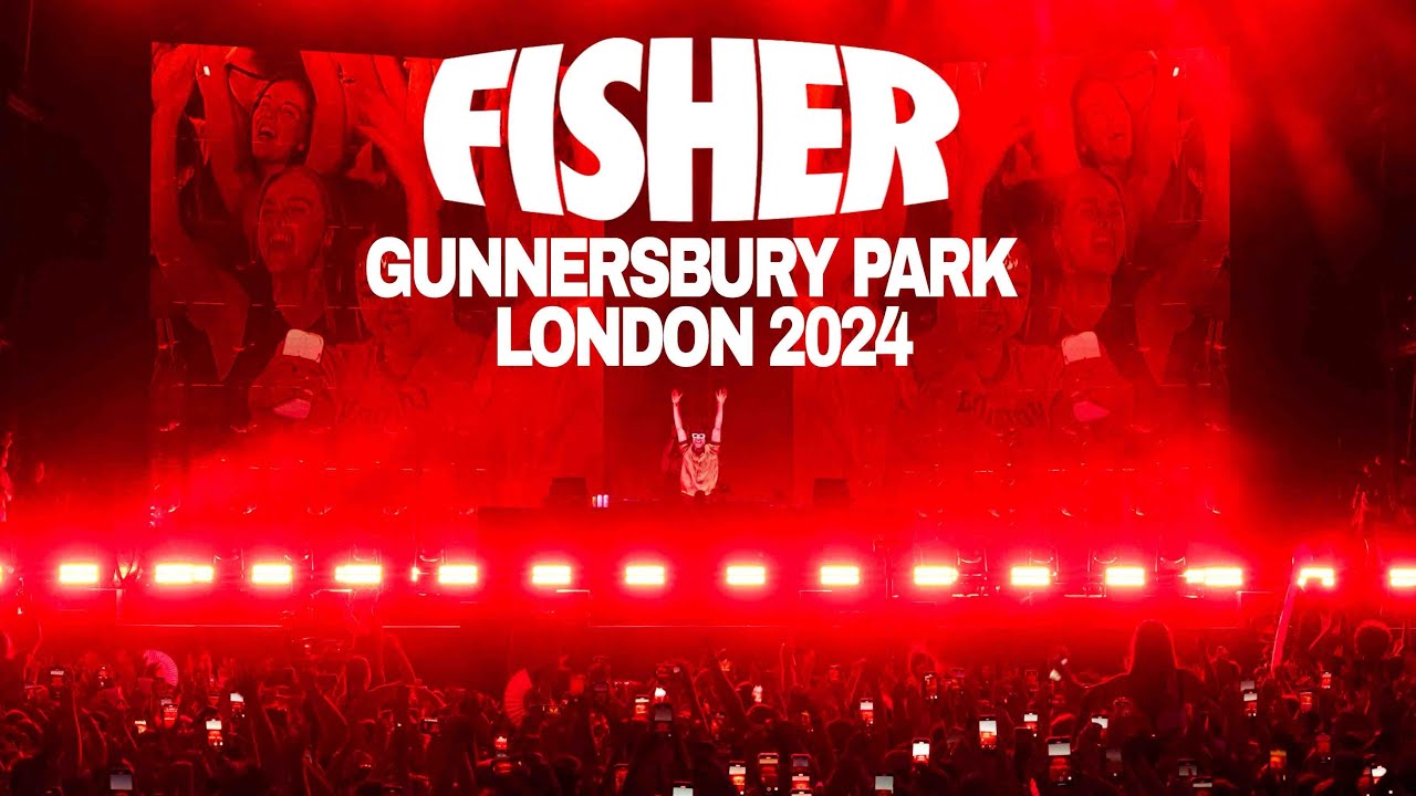 Fisher - FISHER LIVE FROM GUNNERSBURY PARK, LONDON, UK !!
