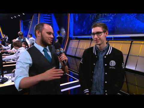 Bjergsen Interview - W4D2 NA LCS Summer 2015 - League of Legends