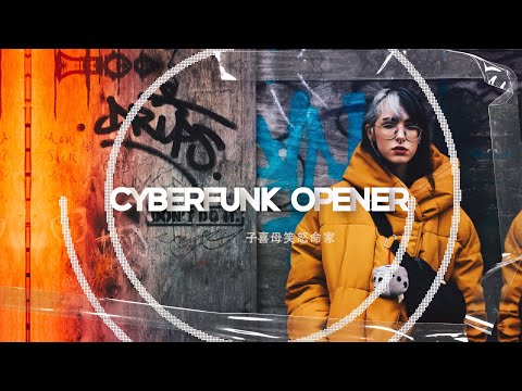 Cyberfunk Opener for Final Cut Pro