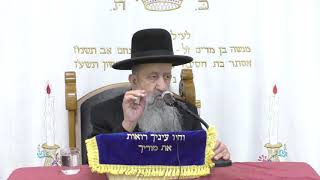 הרב בן ציון מוצפי - הלכות הוצאת ספר תורה חלק א סודאי חשון תשפ"א