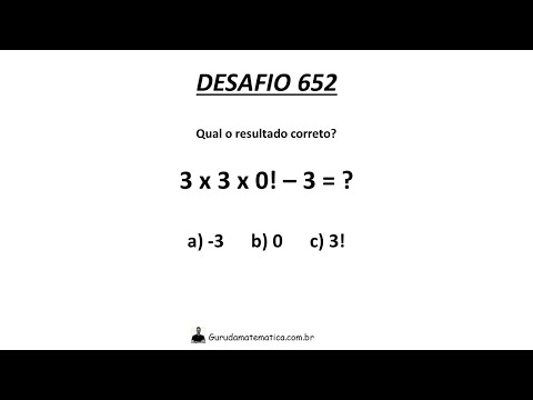 DESAFIO 652 - QUAL O RESULTADO CORRETO DA EXPRESSÃO NUMÉRICA?