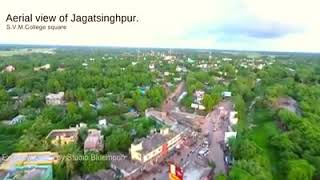 preview picture of video 'Aerial view of college chak , jagatsinghpur'