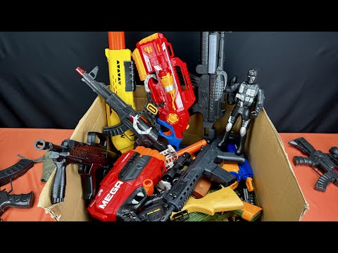 Black Arisofts and Toy Gun Case - BB Colt/ SigSauer/ Greande/Compass/CapGun