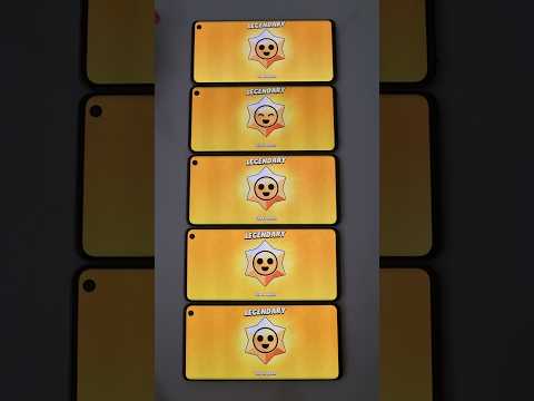 5 LEGENDARY STARDROPS!!    #gaming #viralvideo #shorts #brawlstars #smartphone #opening #supercell