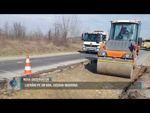 Lucrări pe DN 68A, Coșava-Margina